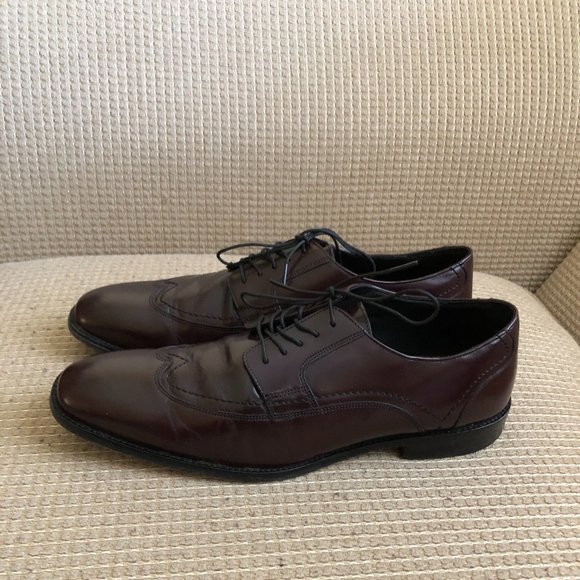 Johnston& Murphy Men\'s Burgundy Oxfords. Size 11 M main image 12